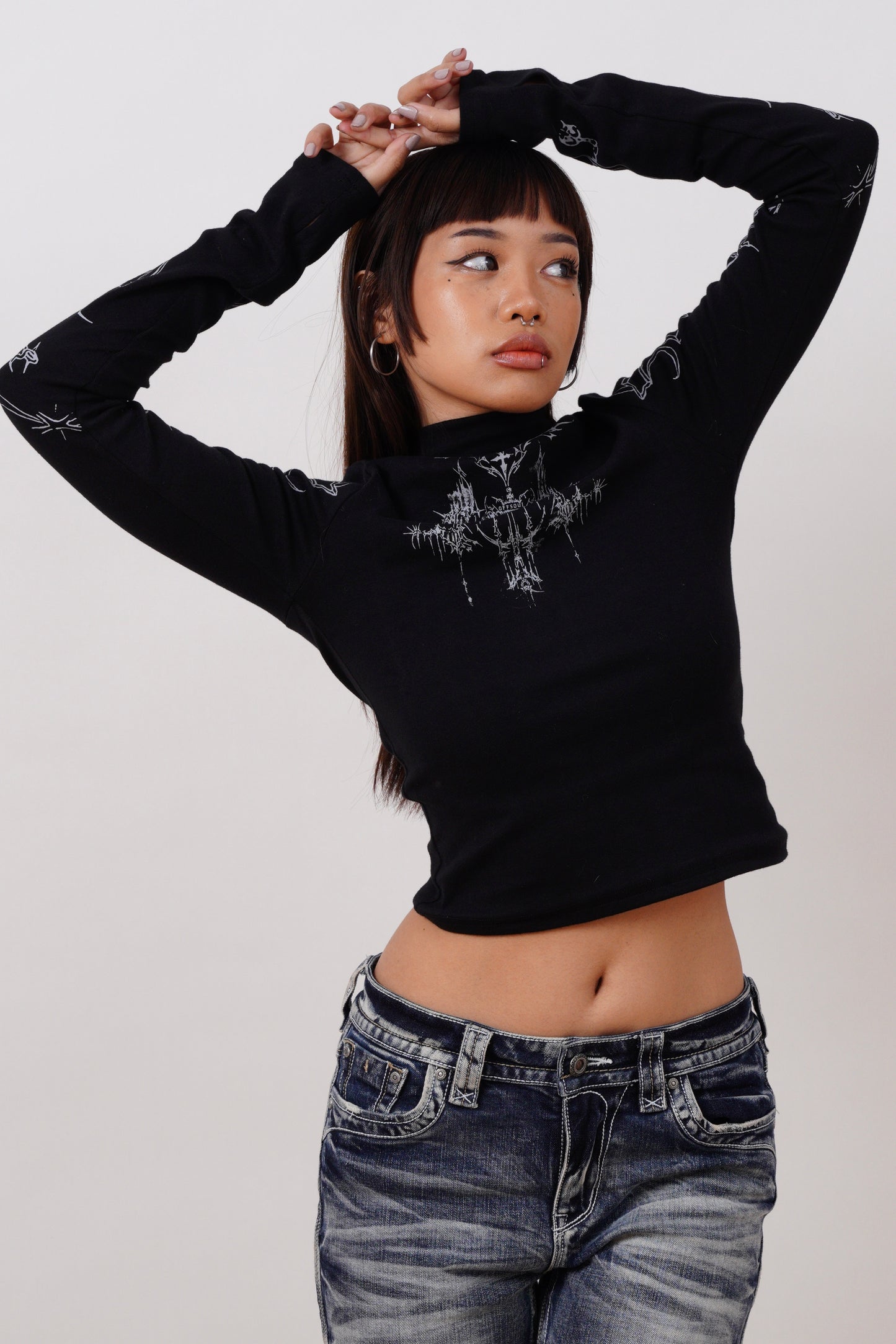 cybersigilism Long-Sleeve Top