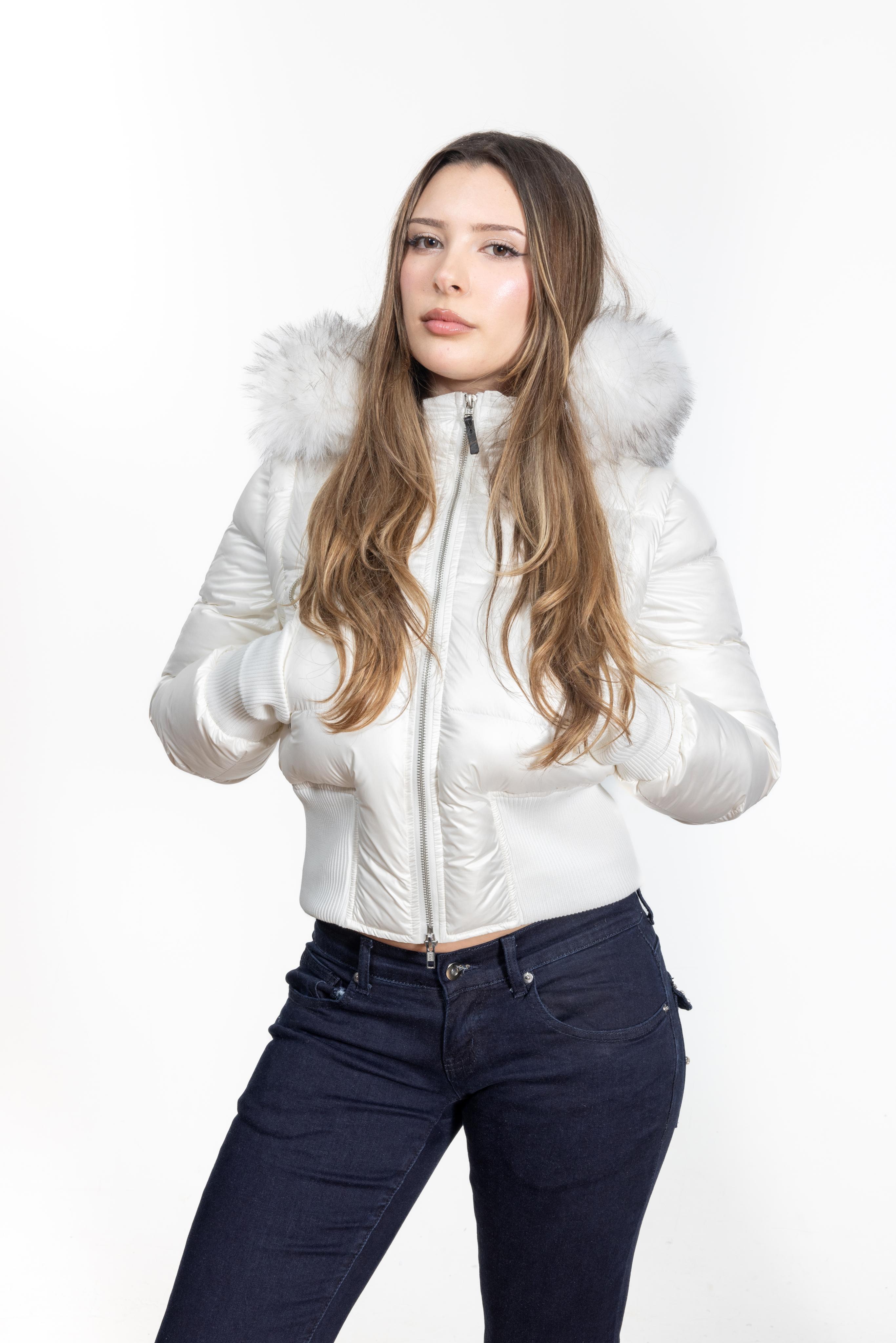 3 in 1 00s leather laqué jacket (Pre Order)