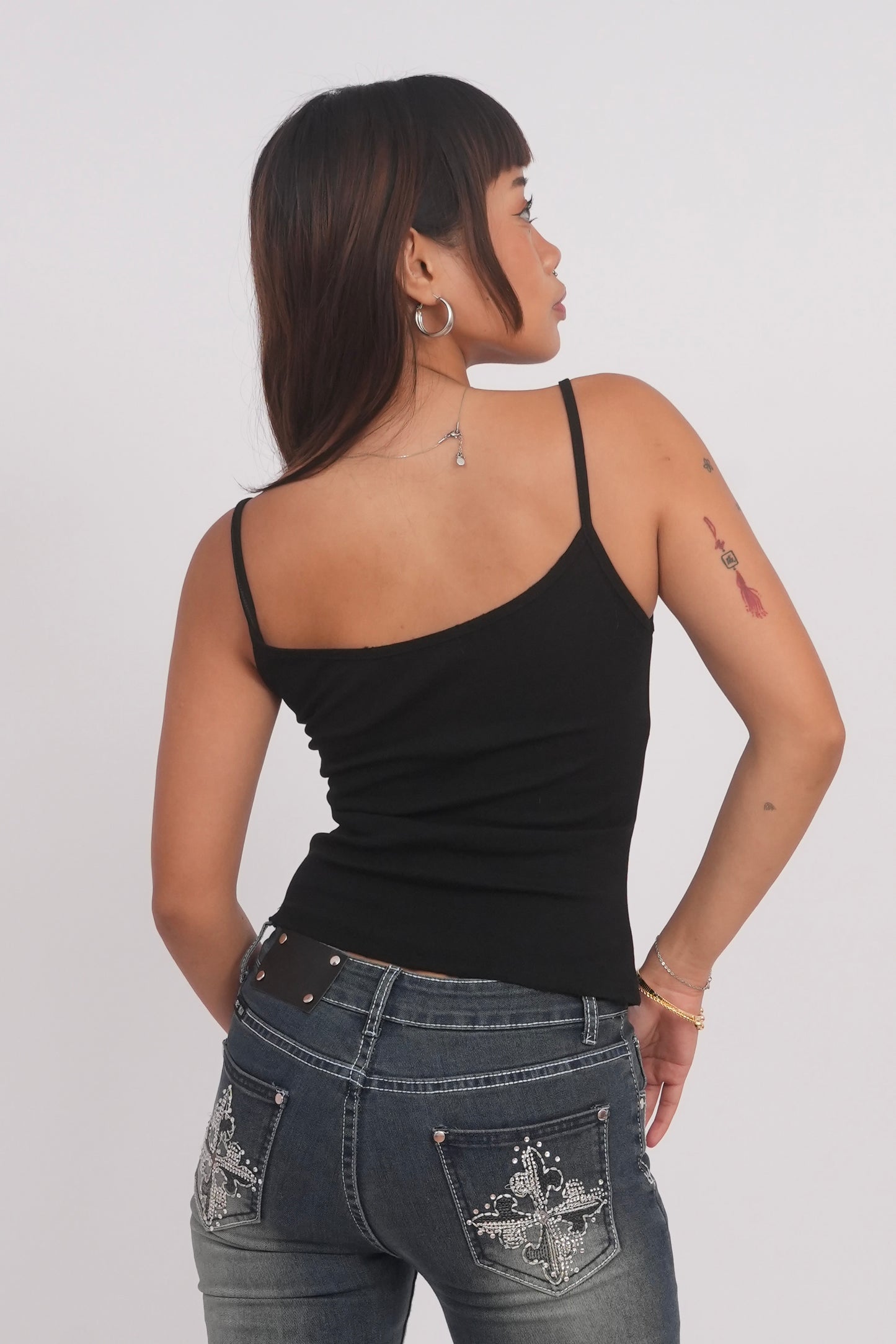 Rhinestone Cross Camisoles