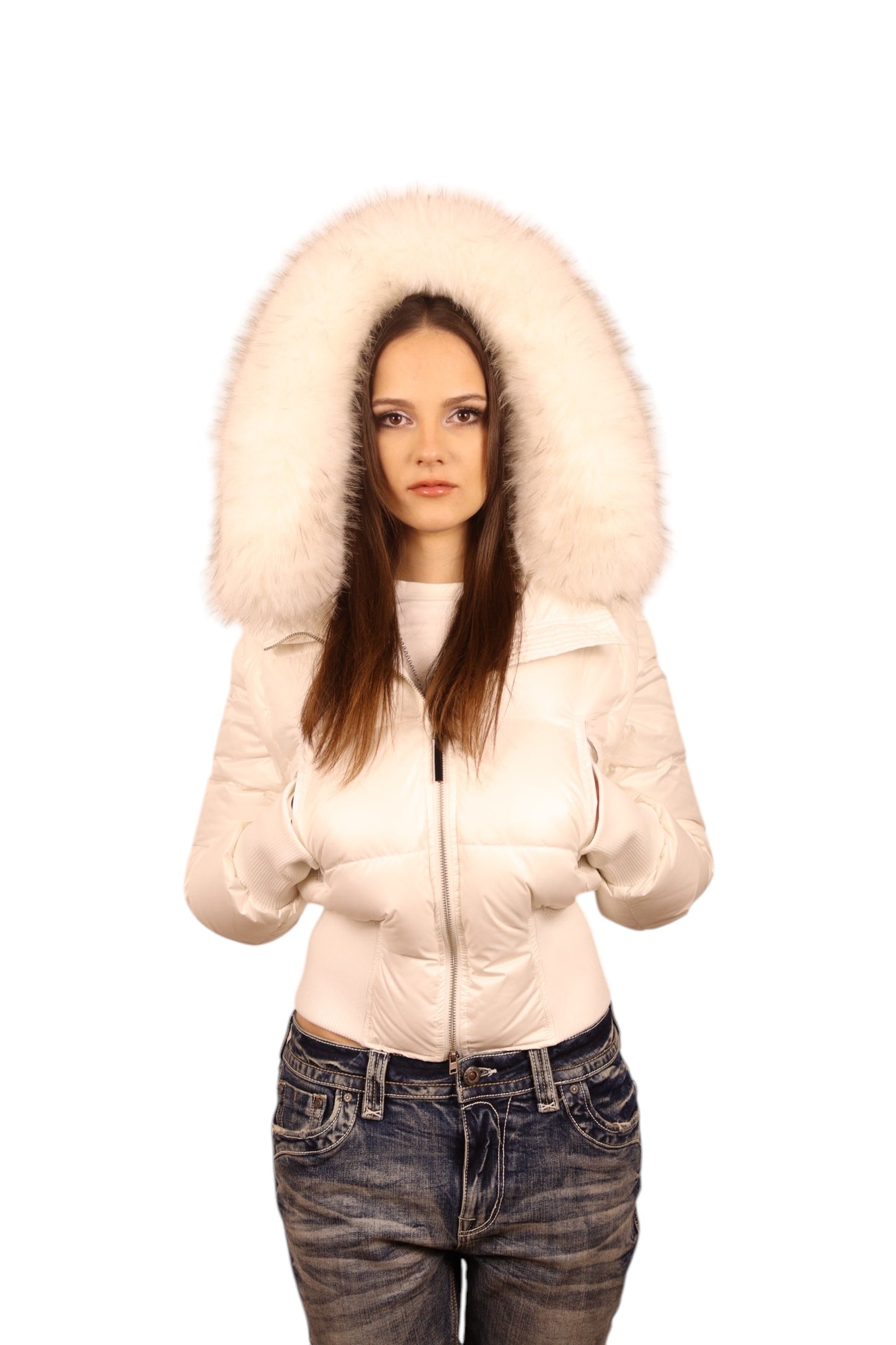3 in 1 00s leather laqué jacket (Pre Order)