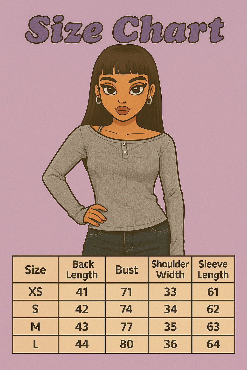 Grey Baby doll top