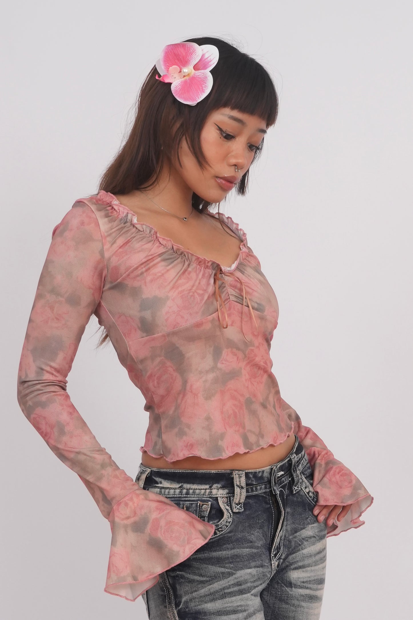 Bloom Flare Long Sleeve