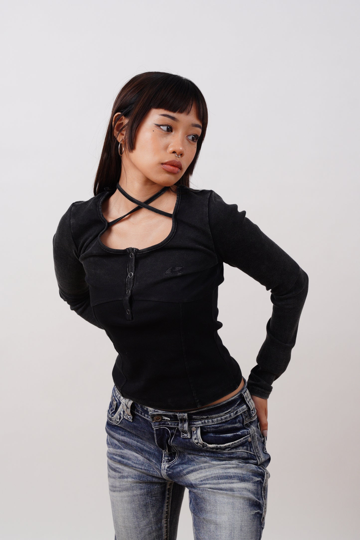 Neck Strap Top