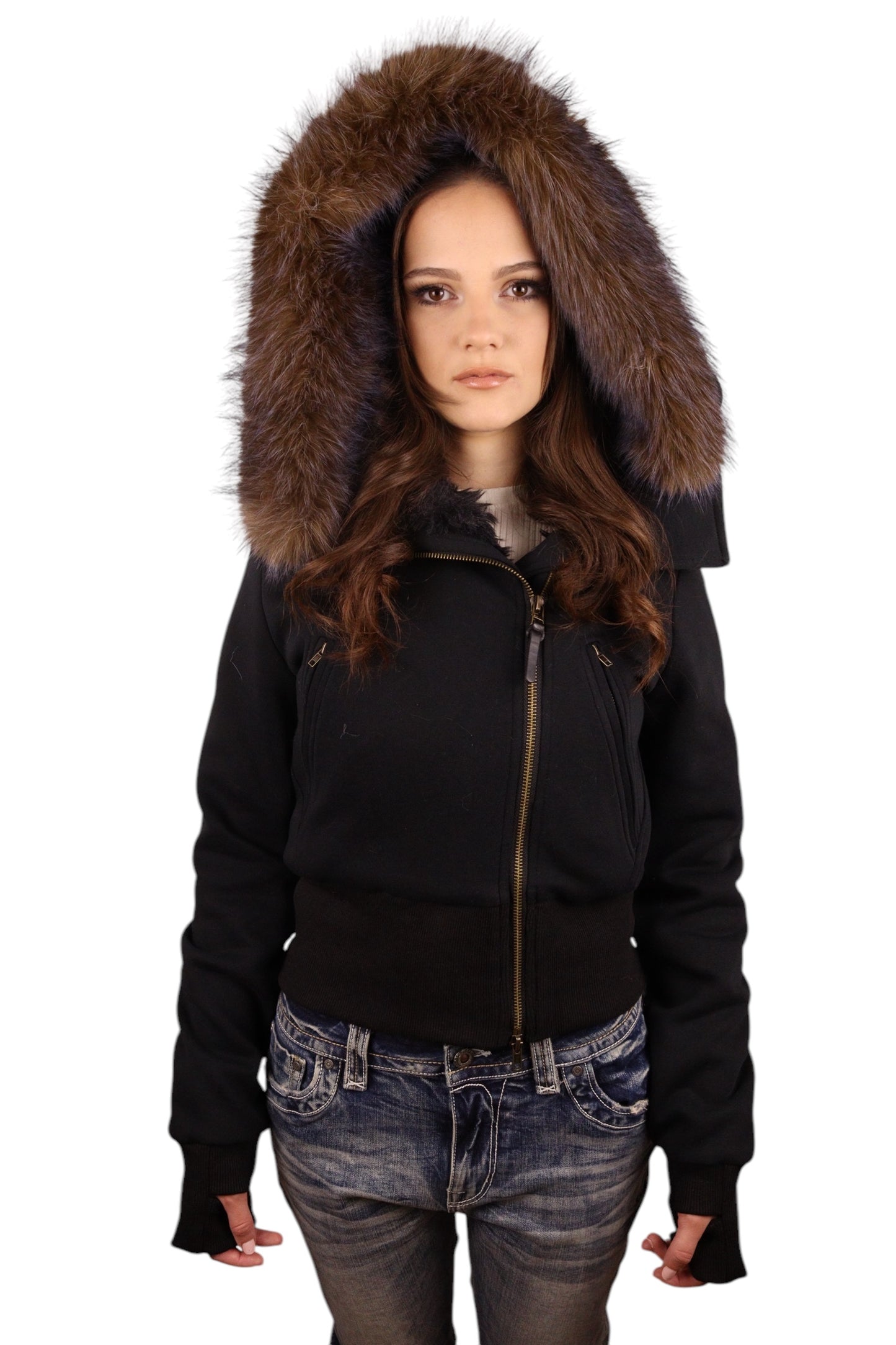 Double Lined Hooded Jacket
