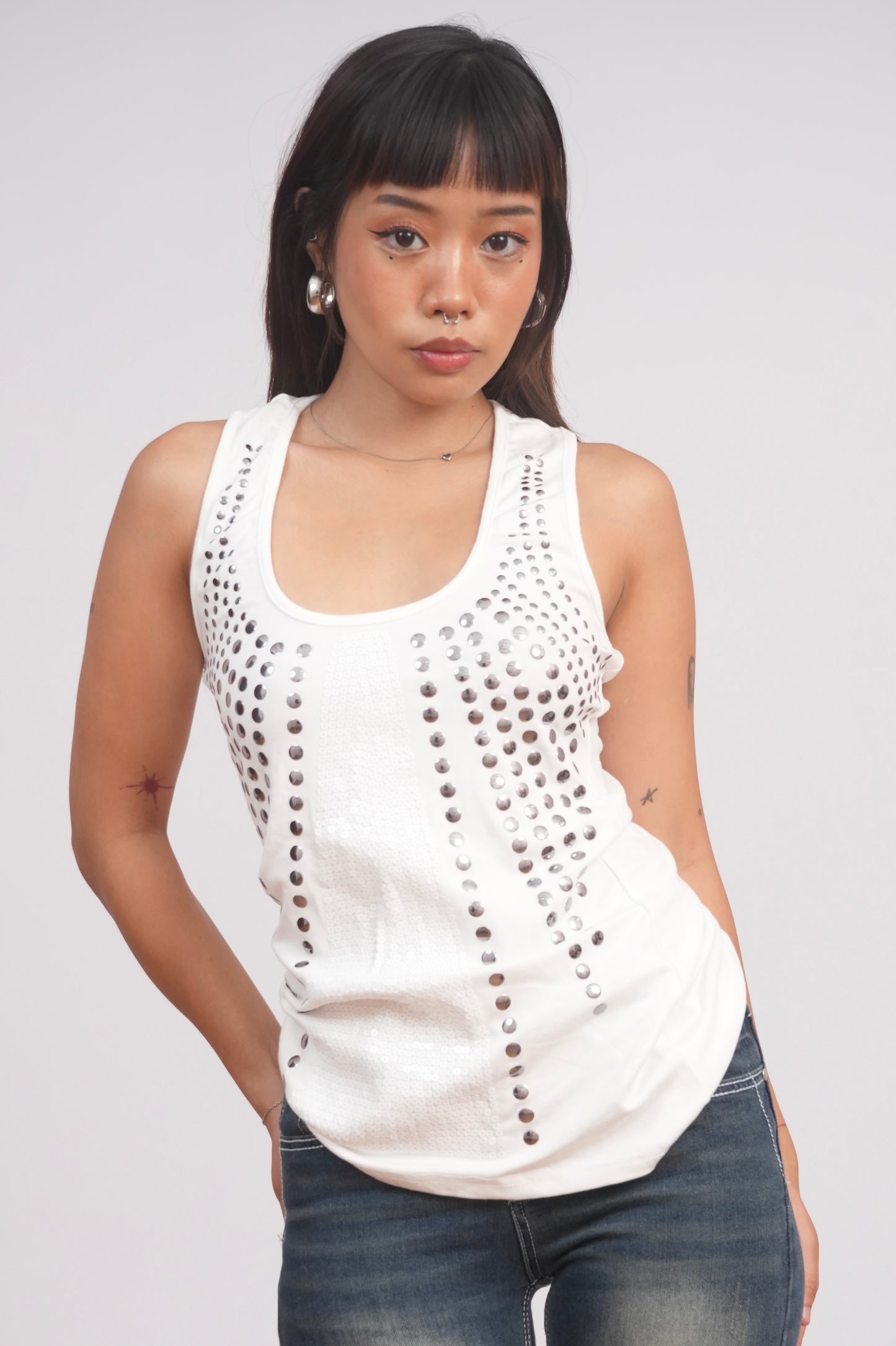 Studded Retro Vest