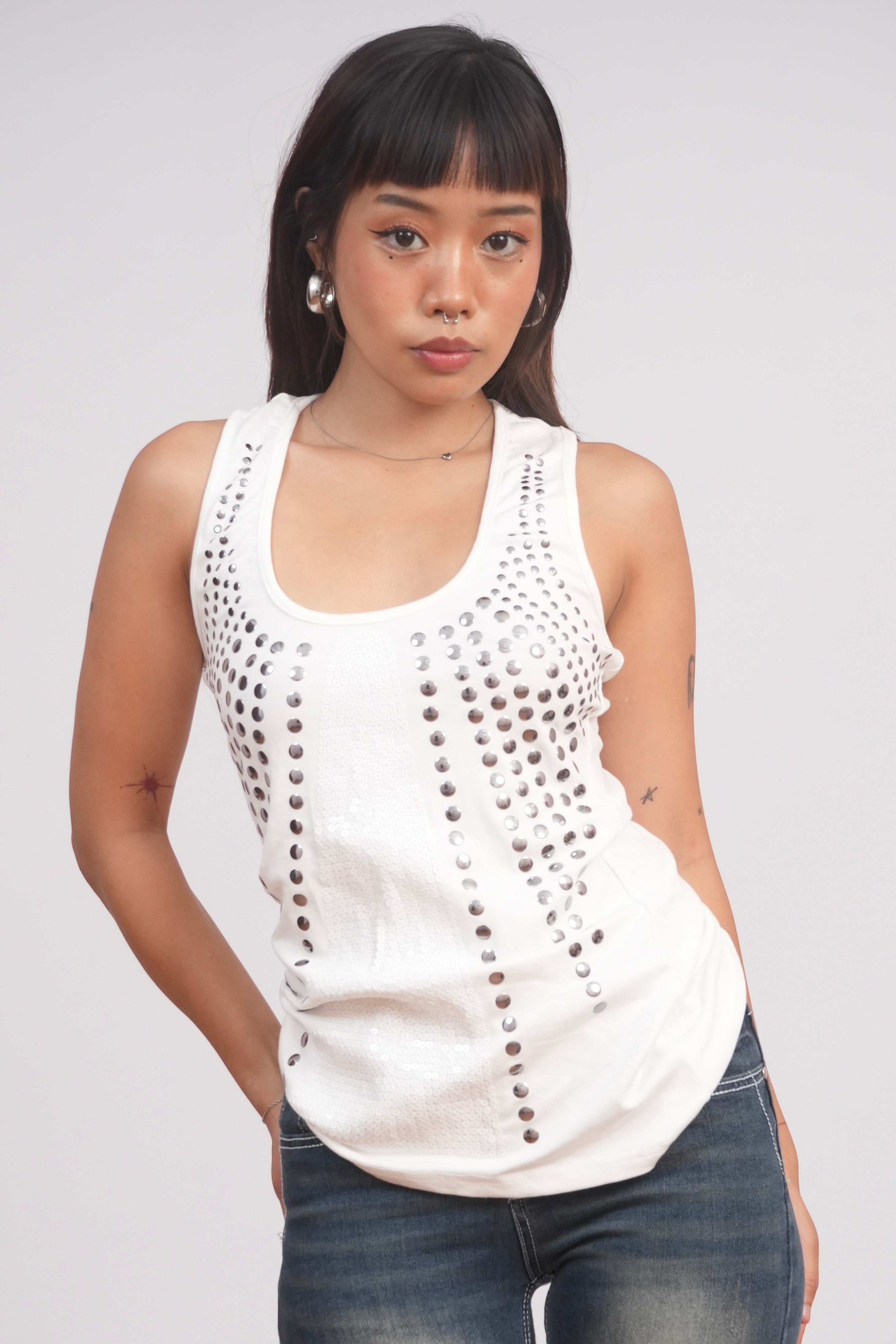 Studded Retro Vest