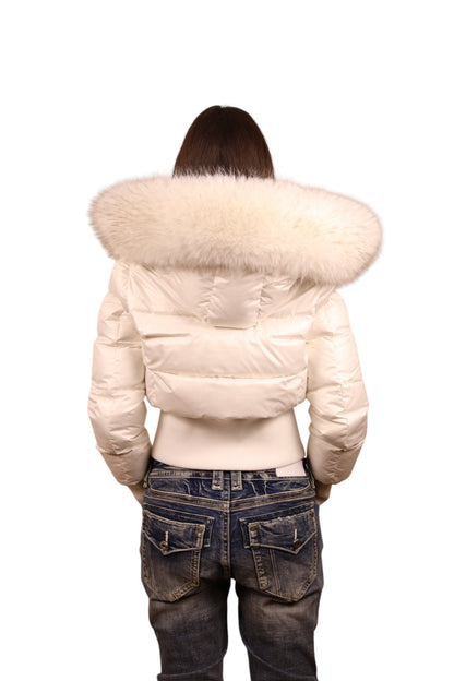 3 in 1 00s leather laqué jacket (Pre Order)