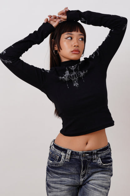 cybersigilism Long-Sleeve Top