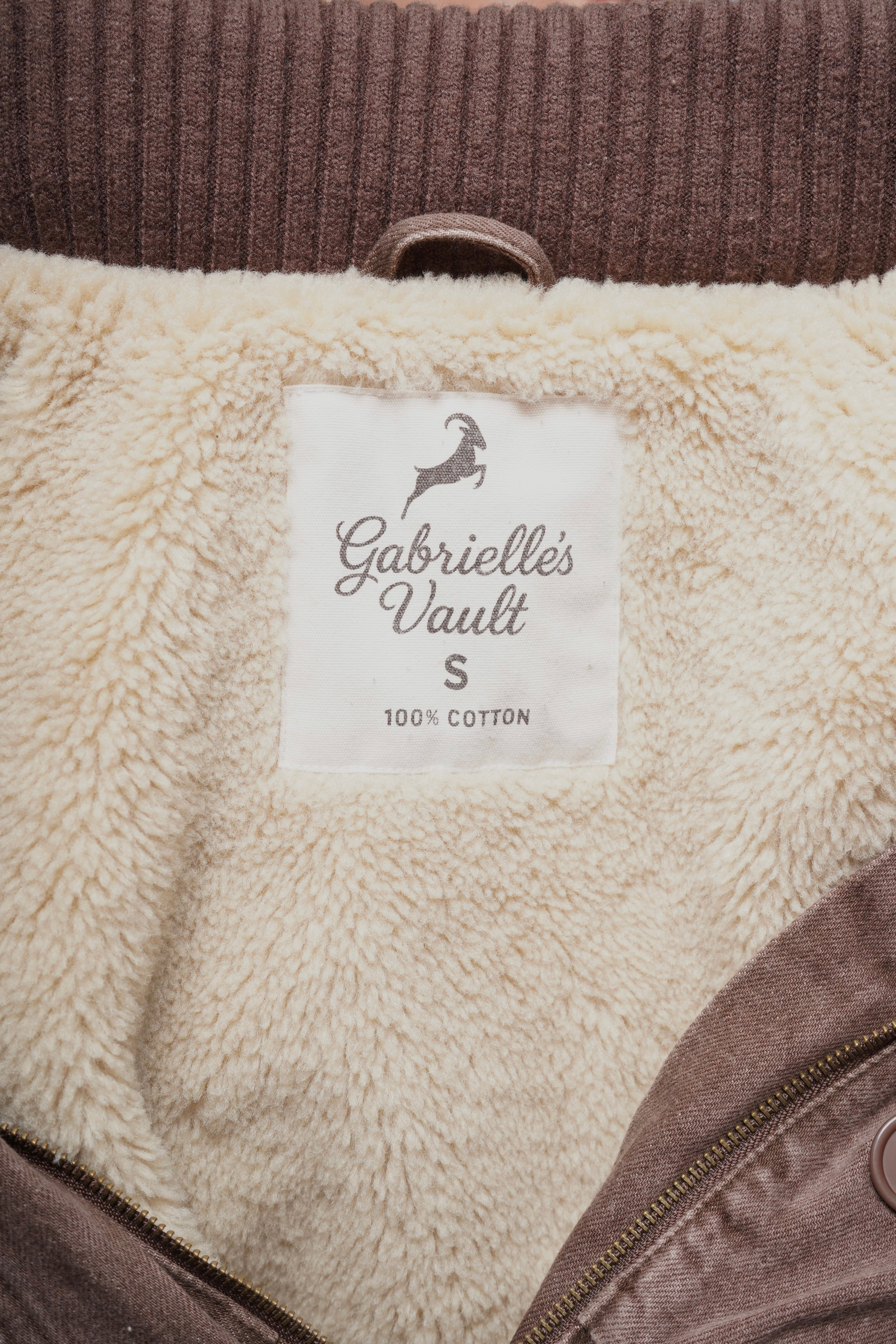 Cropped V3 2000s Jacket with Fur Collar