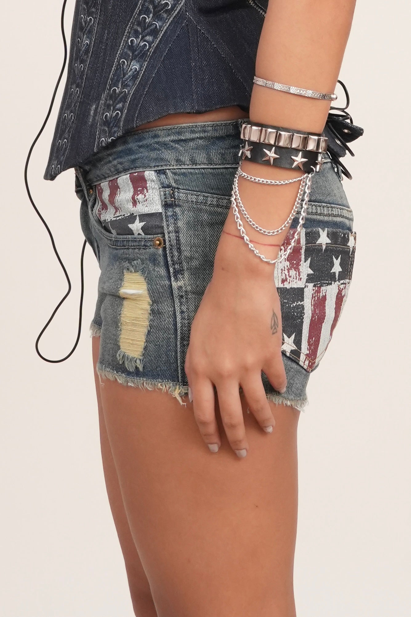 USA Denim Shorts