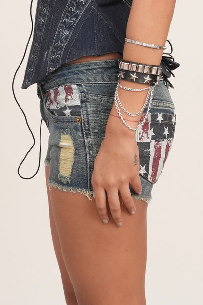 USA Denim Shorts