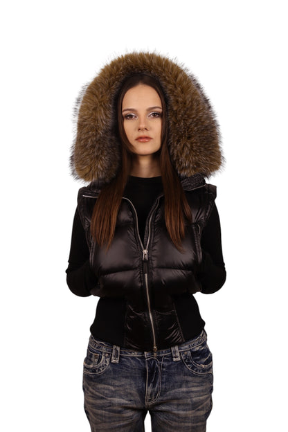 3 in 1 00s leather laqué jacket (Pre Order)