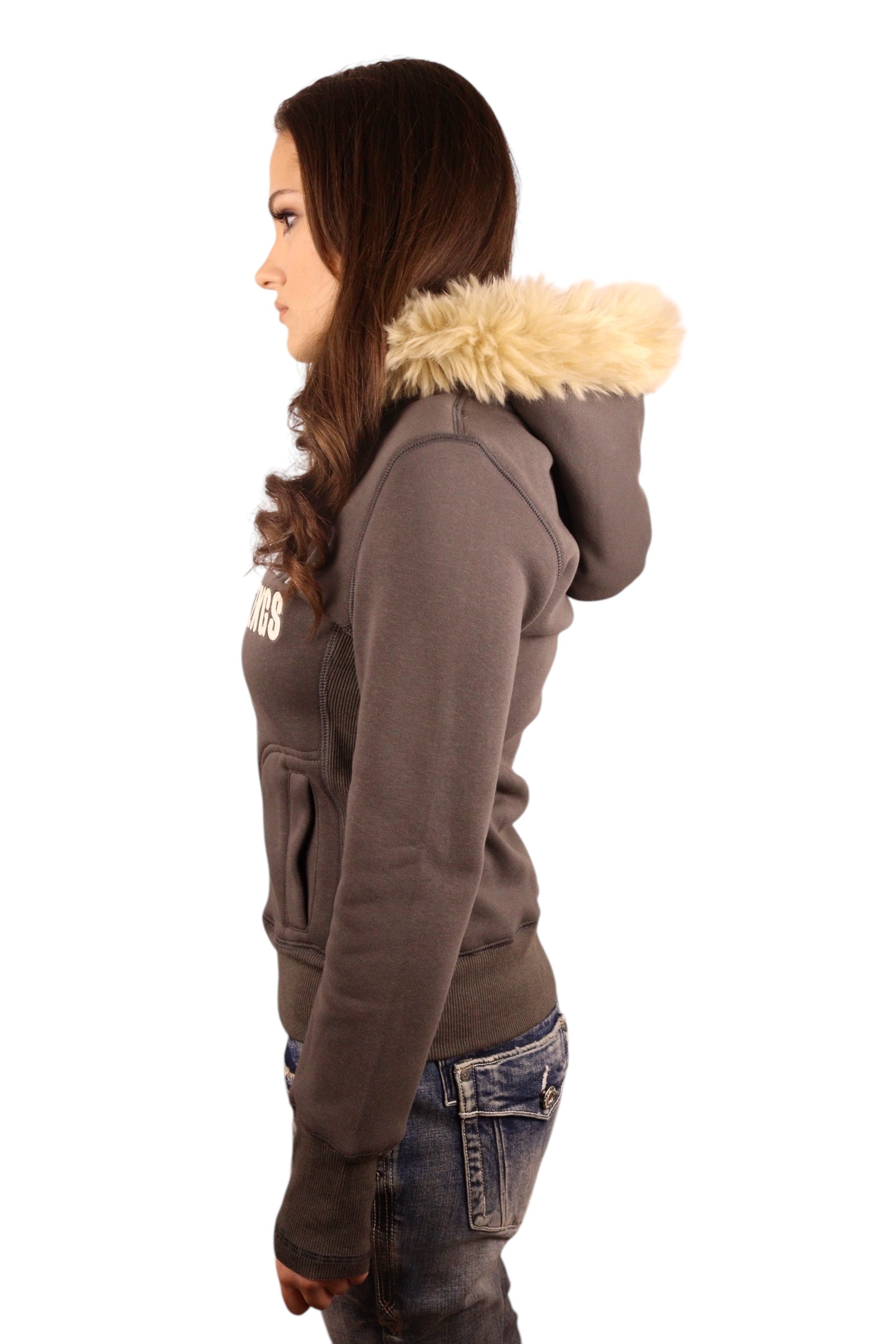 Embroidered Fur Jacket
