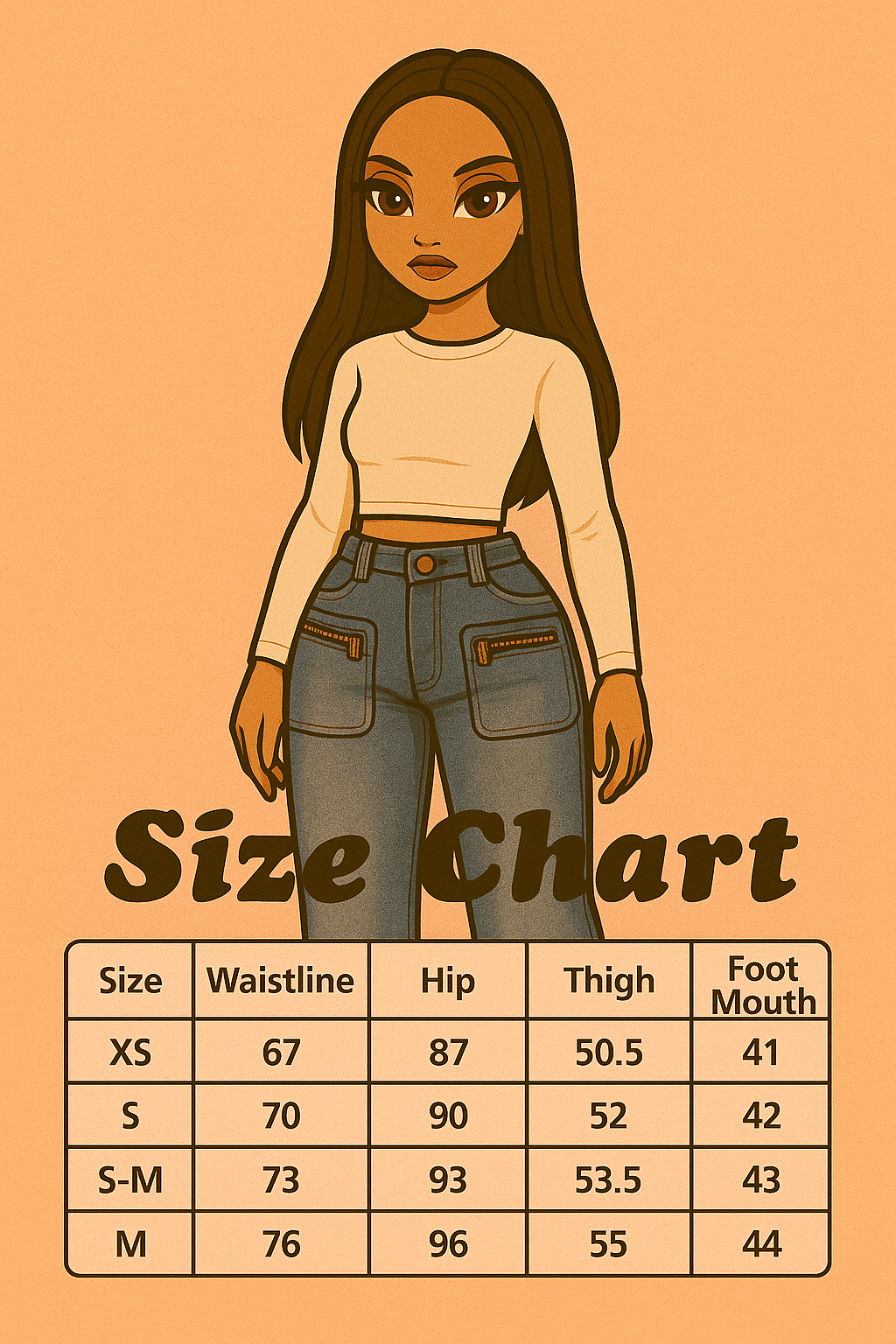 Retro Low-Waist Flared Zipper Jeans