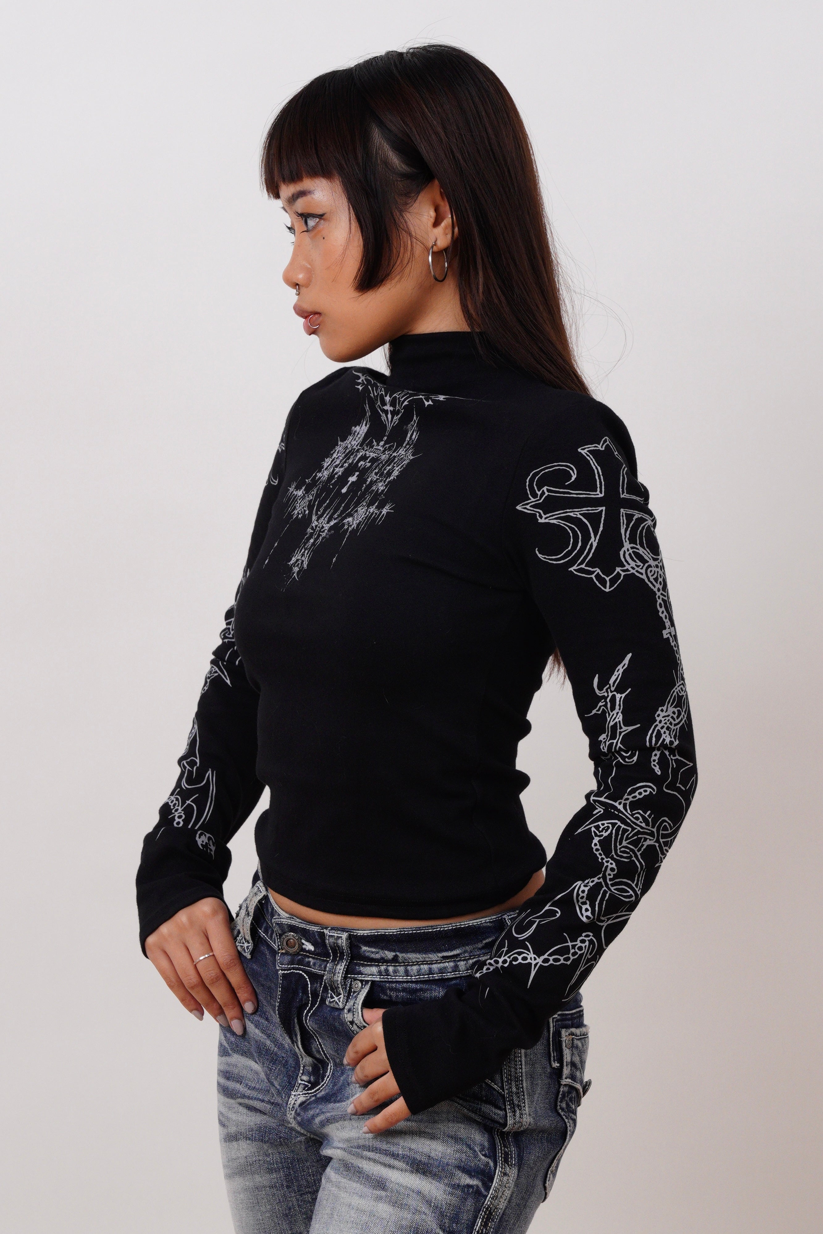 cybersigilism Long-Sleeve Top