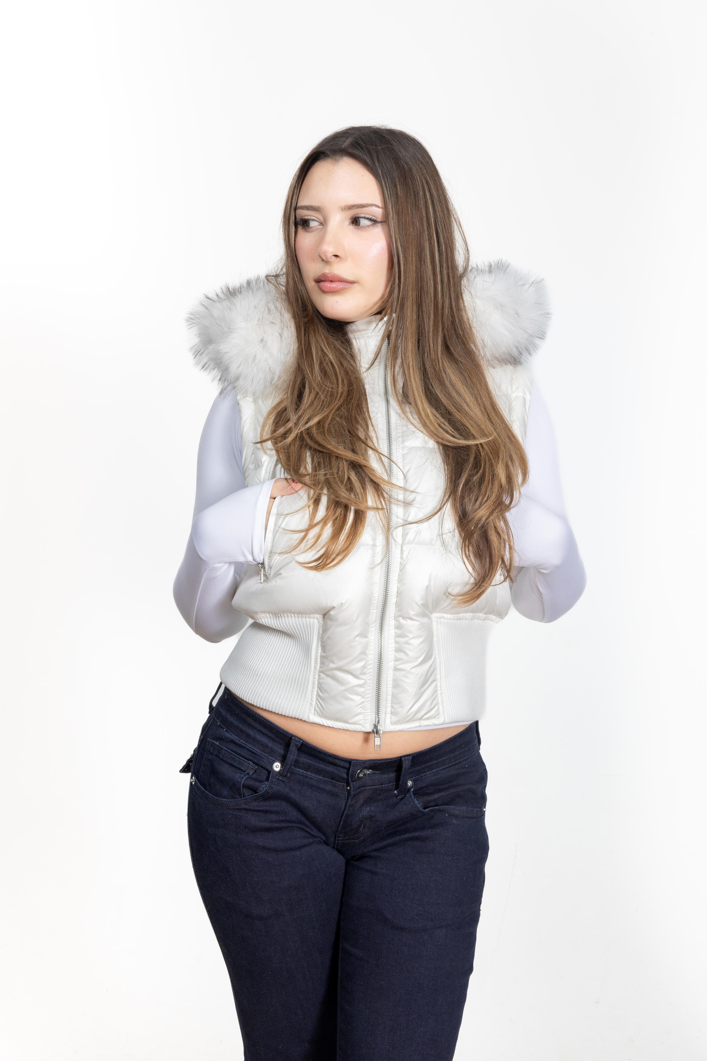 3 in 1 00s leather laqué jacket (Pre Order)