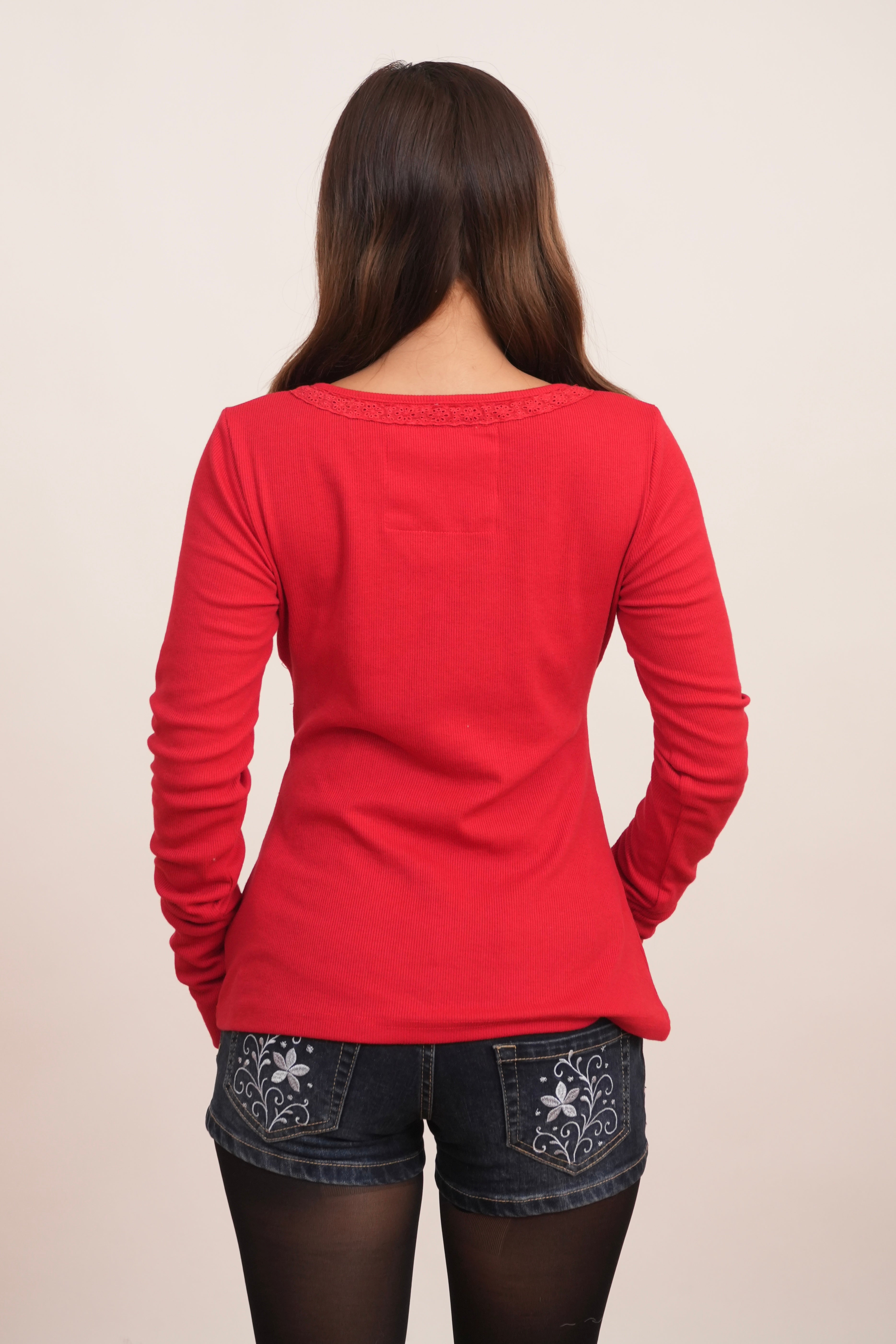 Navy Blue baby doll Top