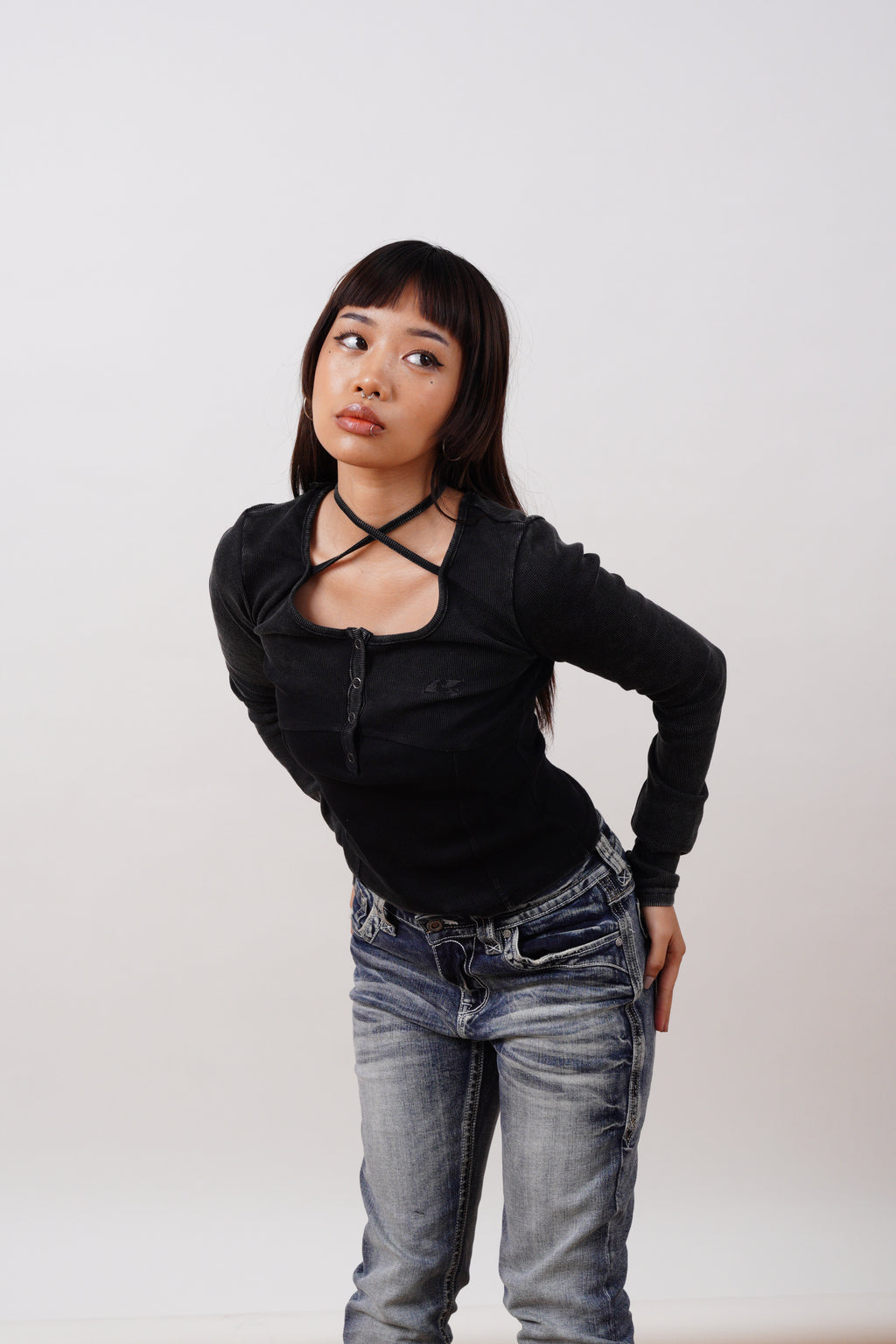 Neck Strap Top